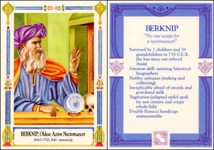 Enchanter Card (Berknip, Oldest Active Necromancer)