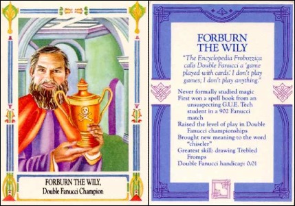 Enchanter Card (Forburn the Wily, Double Fanucci Champion)