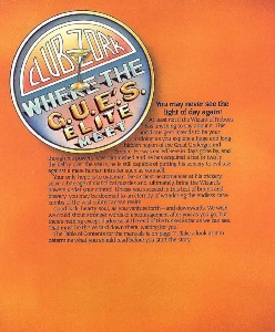 G.U.E. on Nine Zorkmids a Day (Back Cover)